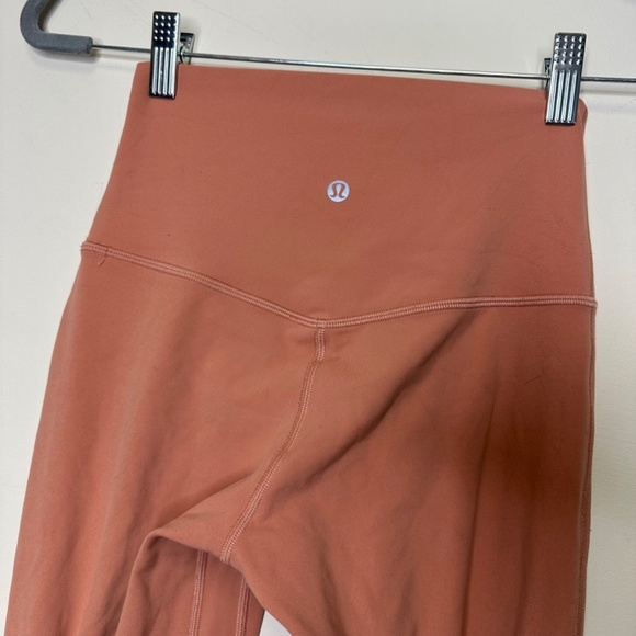 Lululemon Align High-Rise Pant 25" in Pink Savannah Size 4 - Picture 7 of 12